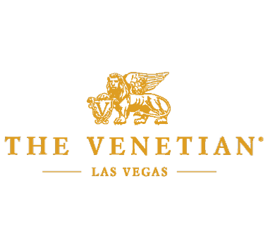 The Venetian gold logo