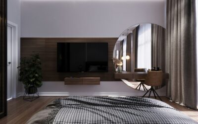 The Secret to Impressing Guests: A TV Mirror in Your Living Room